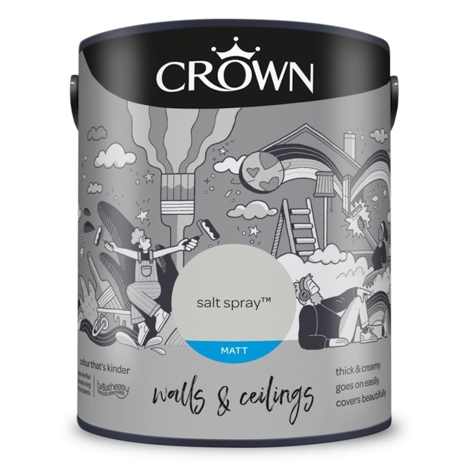image 1 of Crown Matt Emulsion Salt Spray 5L