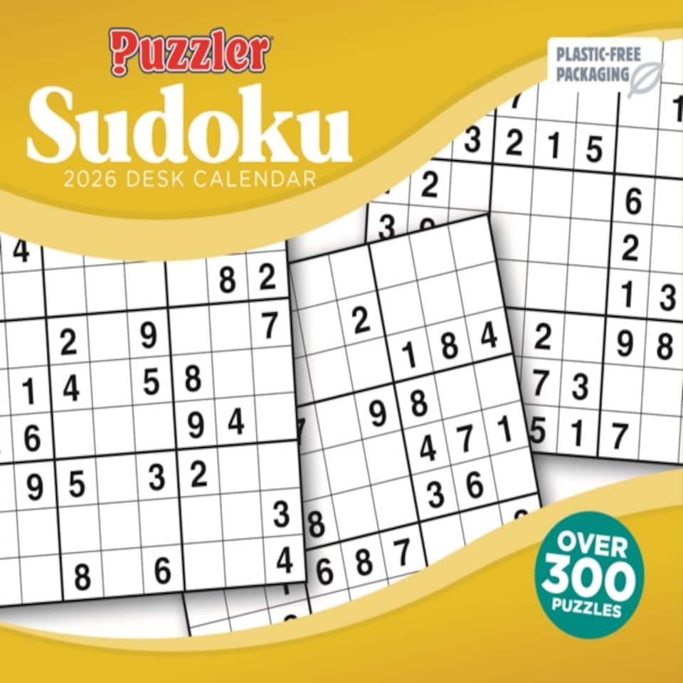 image 1 of Sudoku Puzzler Box Calendar 2026