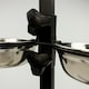 image 6 of KCT Adjustable Large Pet Stand with 2 Bowls Black | Silver