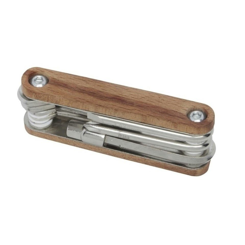 image 1 of STAC Fixie Wooden Multitool - Natural - One Size Cream