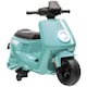 image 1 of AIYAPLAY 6V Kids Electric Motorbike, Ride on Motorbike with Headlight, Music, Forward Reverse, Training Wheels, for Ages 18-36 Months, Green