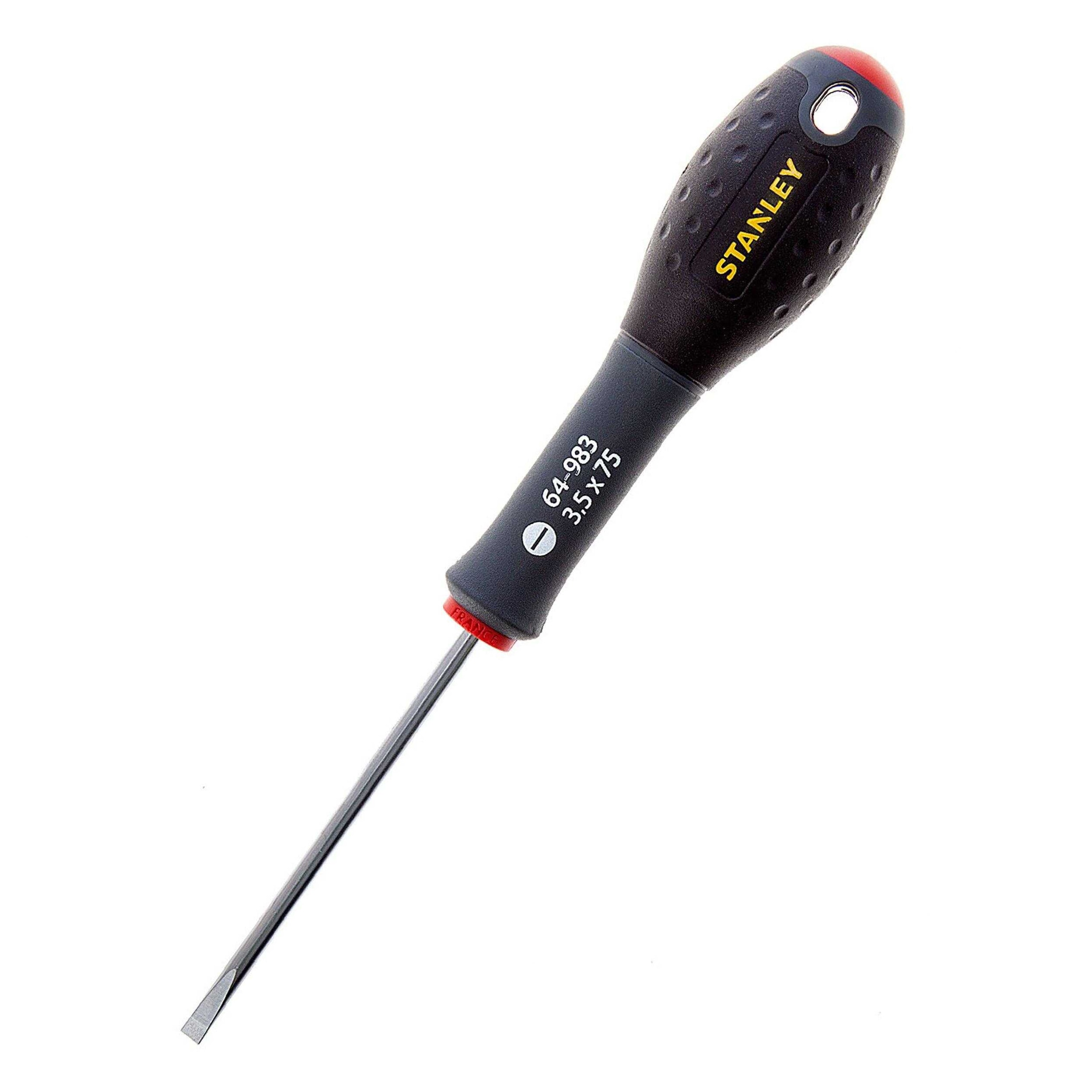 Stanley Fatmax Flat Head Screwdriver Black Black/Red One Size 1