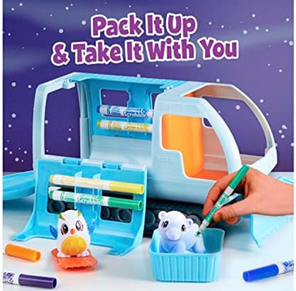 image 1 of Crayola Scribble Scrubbie Pets Arctic Snow Explorer