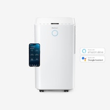 OmniDry 12L Quiet Dehumidifier with Max Extraction and Smart App Control