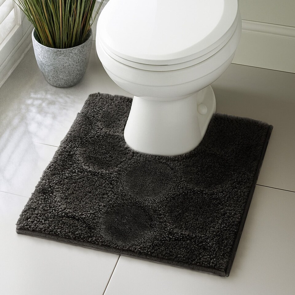 image 1 of Velosso Cobla Bath/ Pedestal Mat Cashmere Feel