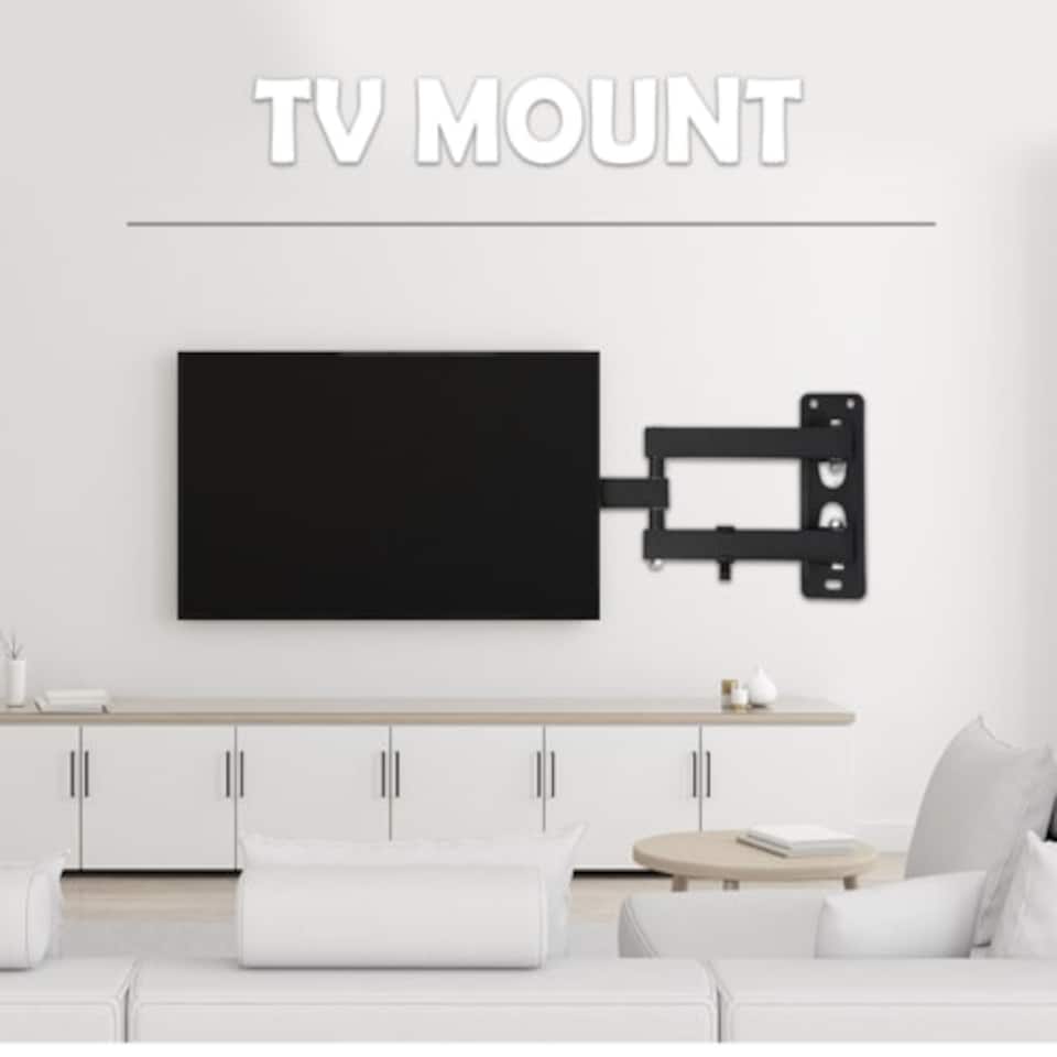 image 1 of TV Wall Bracket 360 Degrees Rotate, Swivels and Tilts 26 32 40 42 Inch Sony LG