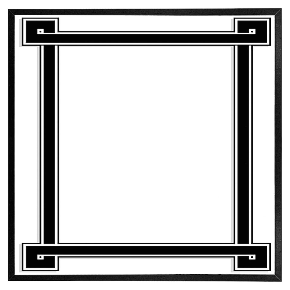 image 1 of Greek frame (Picture Frame) Grey | M