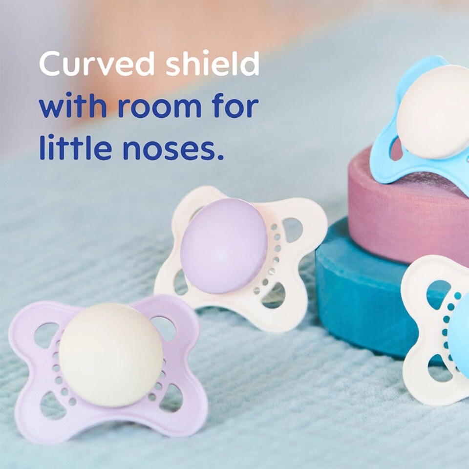 image 1 of MAM Original Soother Blue Cute 18-36m 2Pk