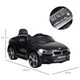 image 7 of HOMCOM Kids Ride On Car Licensed BMW 6GT 6V Electric Battery Powered Vehicle
