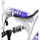 image 4 of Basis 2 Full Suspension Mountain Bike 26in Wheel, 18 Speed - White Purple