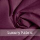 image 4 of Plain Chenille Velvet 45cm x 45cm Aubergine Cushion Set of 4 | Purple | 45cm x 45cm x 10cm | 4