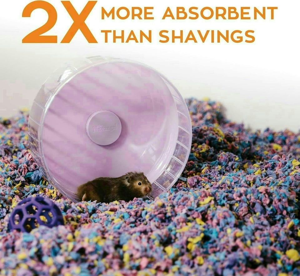 image 1 of Carefresh Dust Free Confetti Natural Paper Small Pet Bedding with Odor Control 10 L