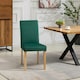 image 3 of Maiolo Velvet Dining Chairs - Set of 2 - Green