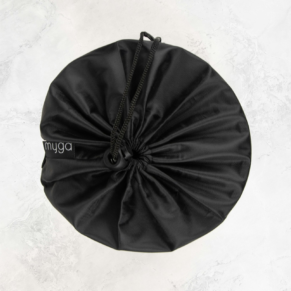 image 1 of Myga Black Yoga Mat Carry Bag