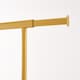 image 8 of House of Home Heavy Duty Gold Clothes Rail Adjustable Width Height with Shelf on Wheels