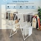 image 6 of COSTWAY 2-Tier Clothes Drying Rack Folding Dryer Garment