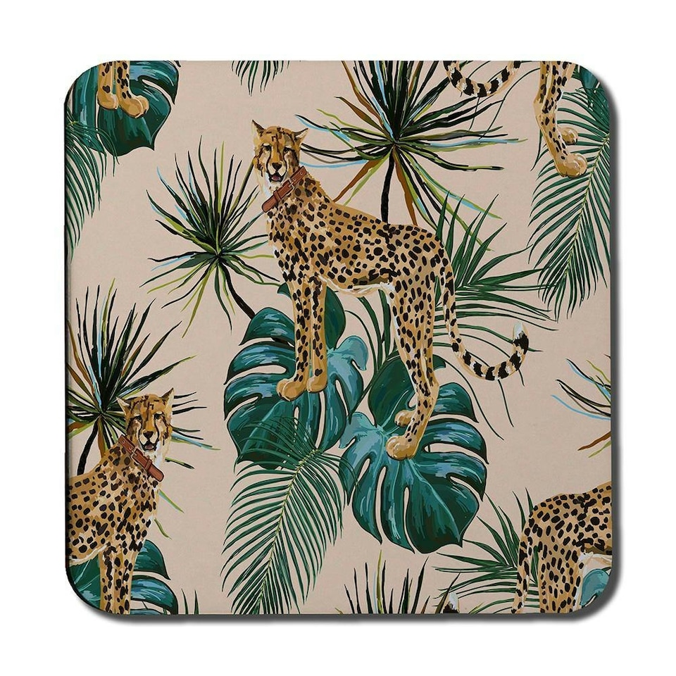 image 1 of Tropical Cheetah (Coaster)