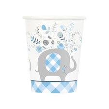 8 BLUE FOILRL ELPHNT 9OZ CUP - UNIQUE N/A
