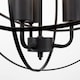 image 5 of ValueLights Dalton Black 3 Way Atom Design Ceiling Light Fitting
