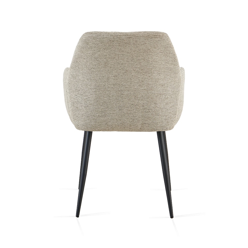 image 1 of SONARA Dining Chair Set of 2, Water-Repellent Plush Chenille Upholstered for Dining Room | Brown