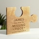 image 1 of Personalised My Missing Piece Jigsaw Piece