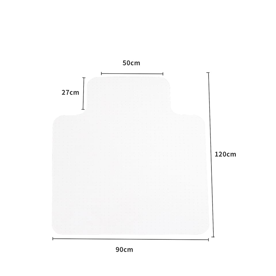 image 1 of Marlow 120x90CM Office Chair Mat PVC Non-Slip Protector for Hard Floors