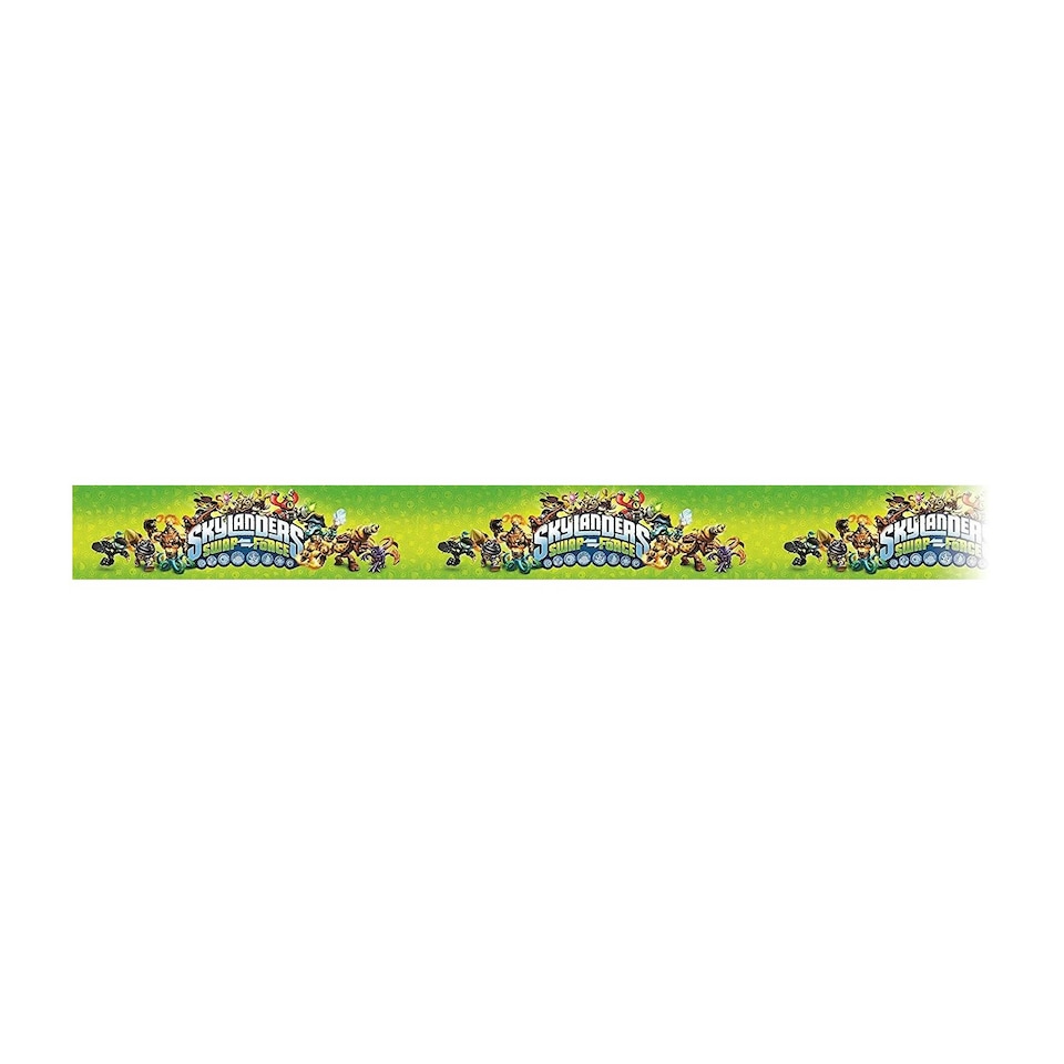 Skylanders SwapForce Foil Characters Banner - Green/Multicoloured - One Size