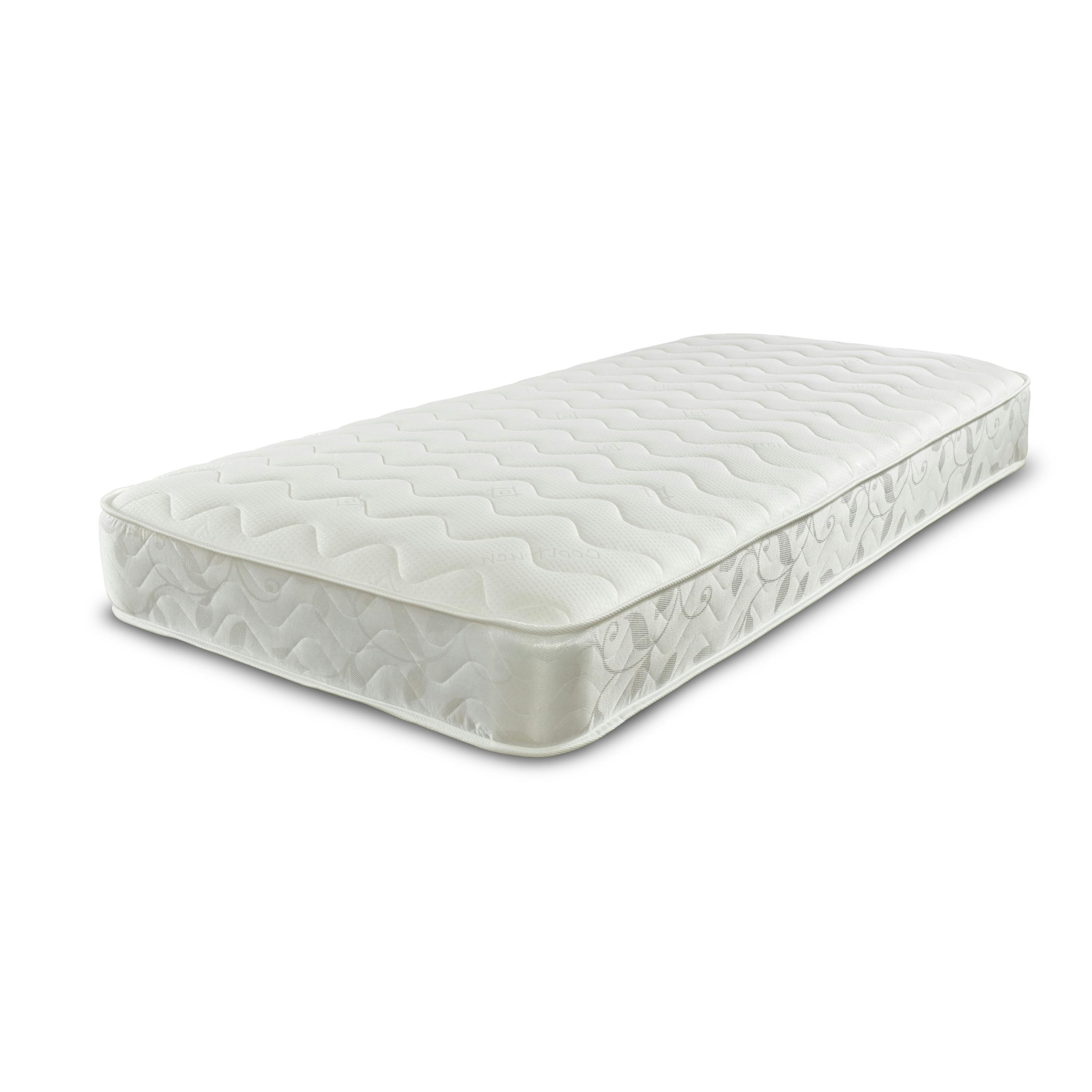 Close Wave Hybrid Mattress - 8 inch Deep, Memory Foam Comfort Layer | White