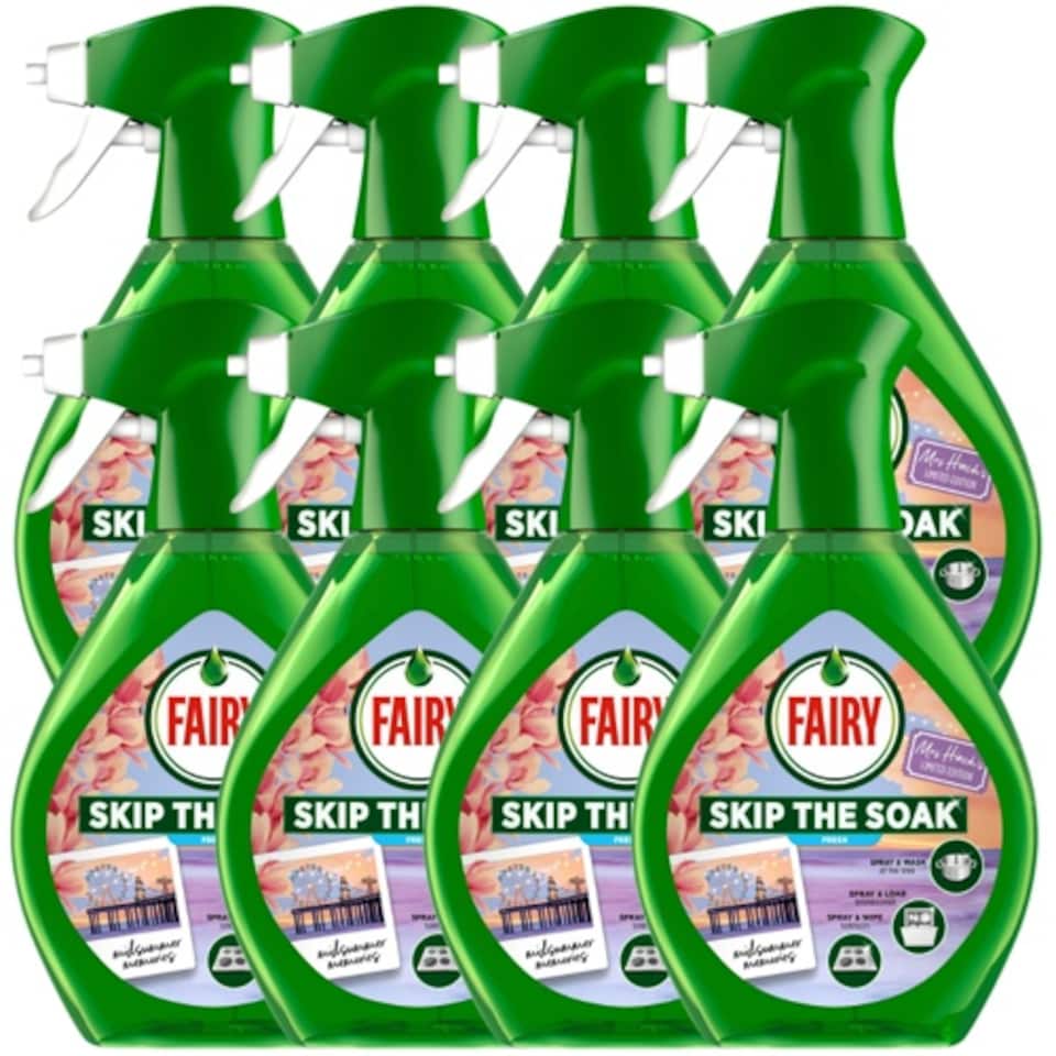 image 1 of Fairy Skip the Soak Spray Mrs Hinch's Midsummer Memories 650ml | Green | 4 - Green | 650ml | 4