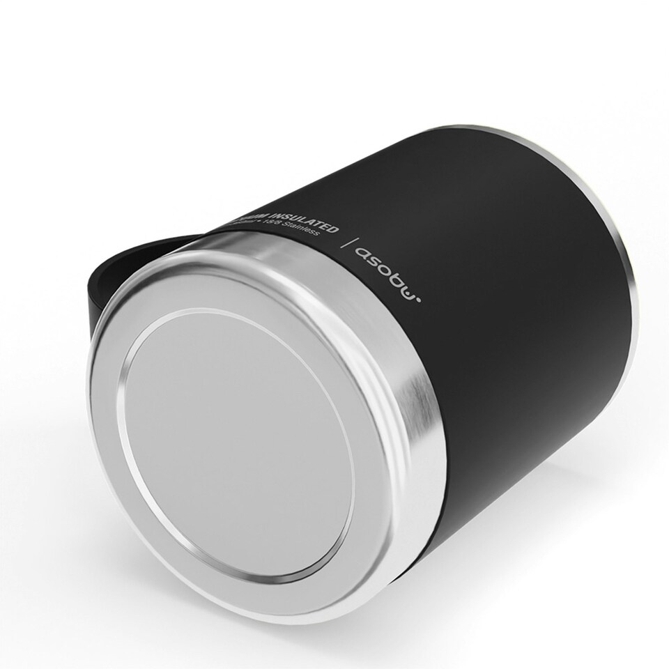 image 1 of Asobu Ultimate Stainless Steel Ceramic Inner Coating Mug 400ml Baby Black | Multi | 1