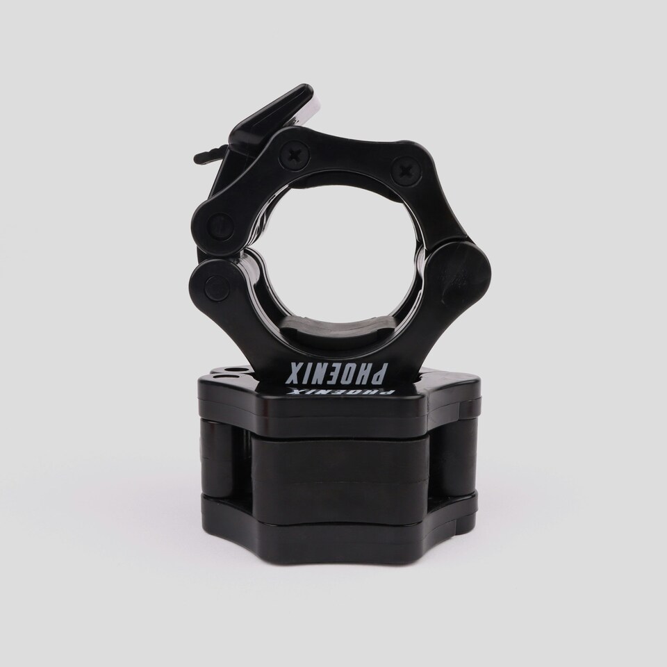 image 1 of Phoenix Fitness Barbell Clamps 2 Inch Black