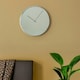 image 1 of Interiors by Premier Baillie Bailie Chrome And Mirror Wall Clock