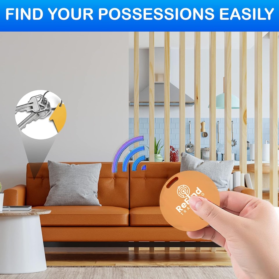 image 1 of R2 Smart Tracker for Android & iPhone Bluetooth 5.0 Samsung GPS AirTag