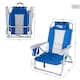 image 5 of Beach Chair Aktive Blue White 49 x 78 x 56 cm (2 Units) N/A