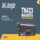 image 5 of 2x Compatible Brother TN423 Magenta Toner Cartridges Pink