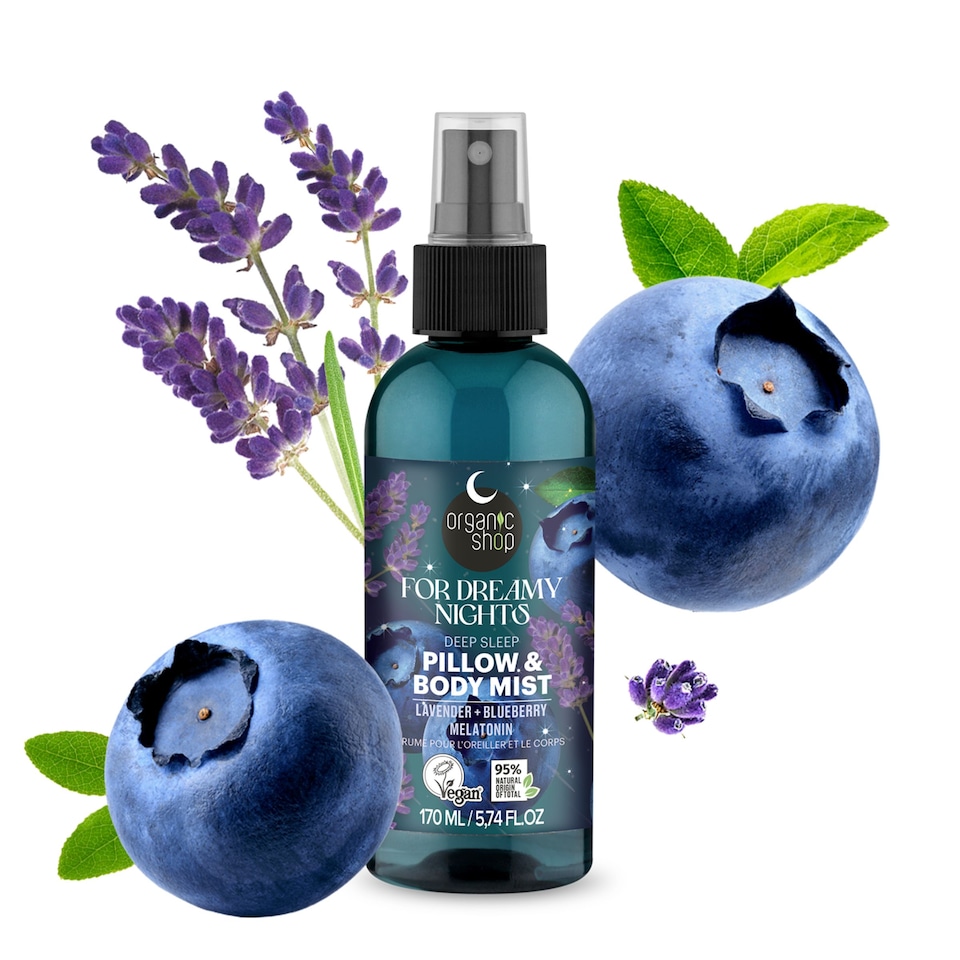 image 1 of Organic Shop Sleeping Deep Sleep Pillow & Body Mist 170ml