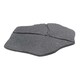 image 2 of Stepping Stones Rubber Path Walkway Stone Design - Grey - Pack of 4 | Grey | Grey | Pack of 4
