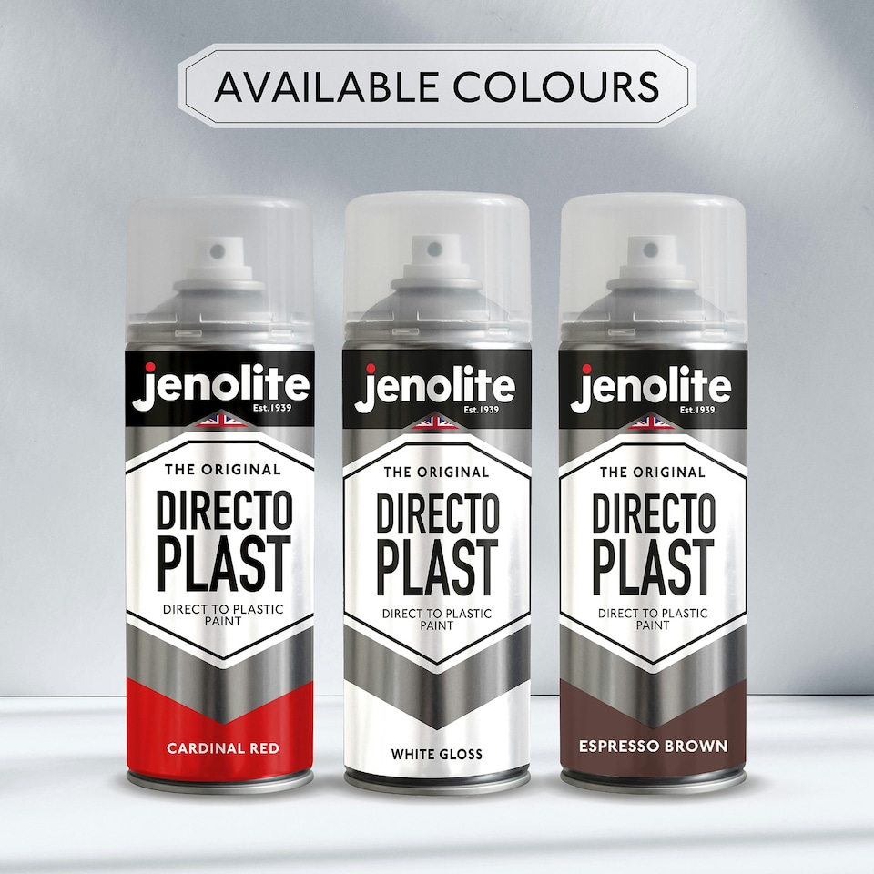image 1 of Jenolite Directoplast Multi-Surface Paint - Ultramarine Blue Gloss - 400ml Spray Can - 3-Pack