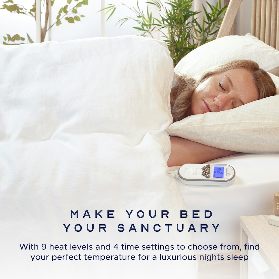 image 1 of Snuggledown Intelligent Warmth Heated Topper, Double