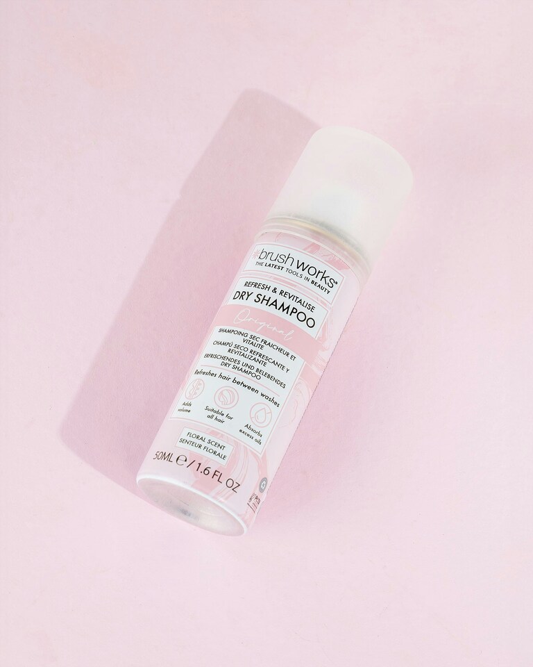 image 1 of Brushworks Refresh & Revitalise Floral Dry Shampoo - 50ml