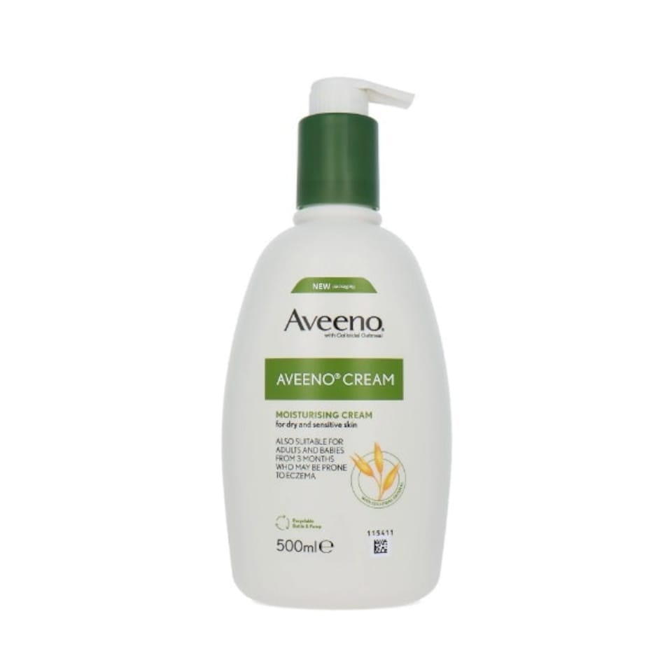 image 1 of Aveeno Moisturising Cream 500ml - Pack of 4