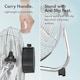 image 5 of VonHaus Floor Fan 12" Portable
