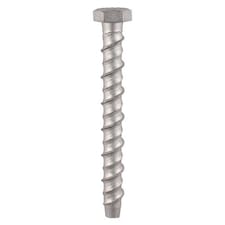 Timco - Masonry Bolts - Hex - Exterior - Silver (Size 12.0 x 150 - 6 Pieces)