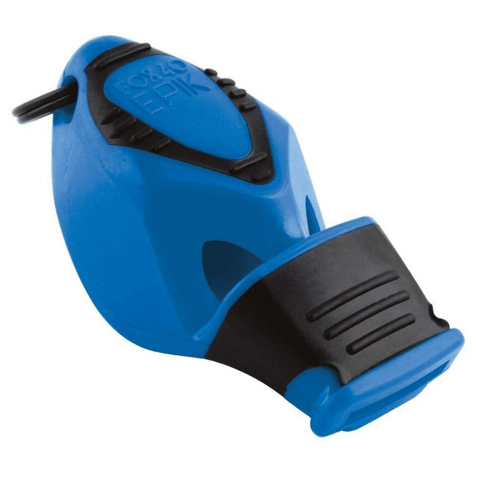 Fox 40 Epik CMG Safety Whistle and Strap - Blue - - Whistles - FXW100R