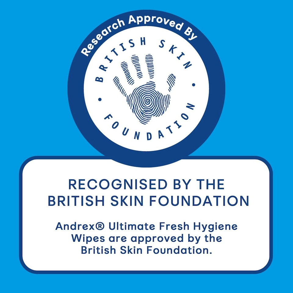 image 1 of Andrex Ultimate Fresh Washlets, 12 Packs - Gentle, Biodegradable, Flushable Toilet Wipes for Everyday Hygiene, Use with Regular Toilet Roll