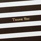 image 3 of Hallmark Pack Of 40 Thank You Cards - 1 Striped Design