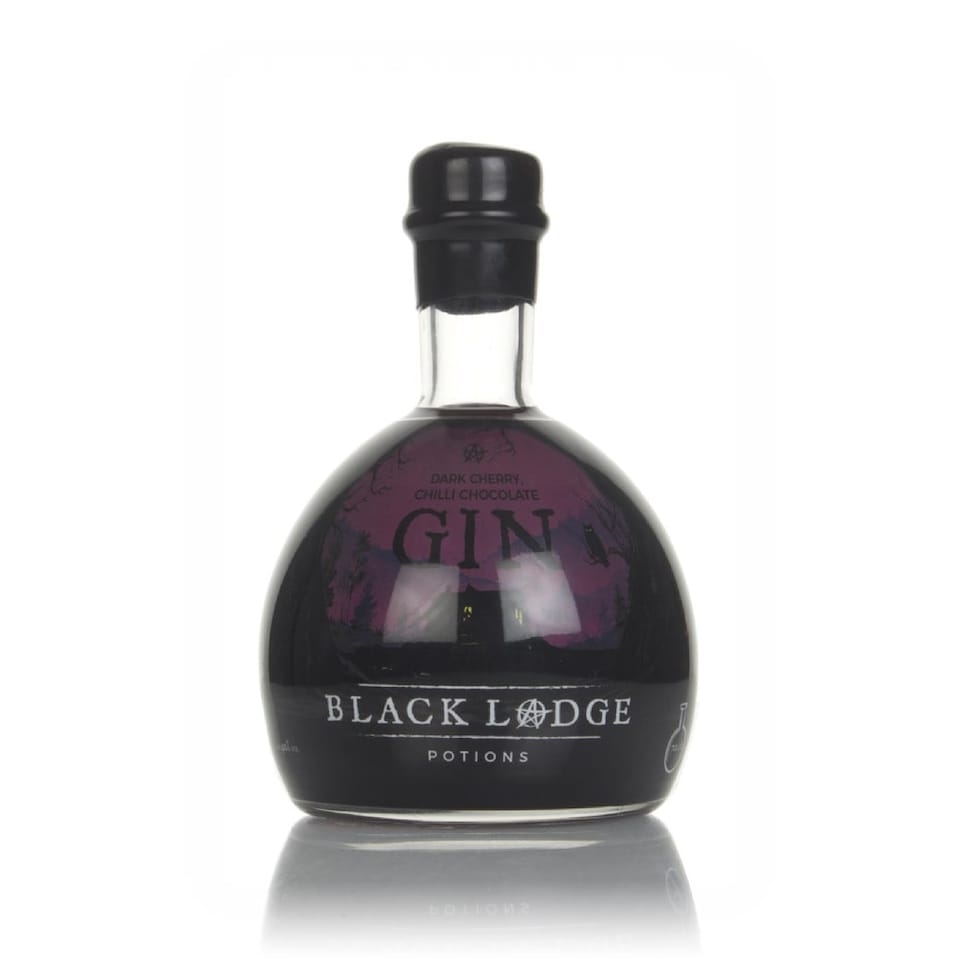 image 1 of Black Lodge Dark Cherry, Chilli Chocolate Gin