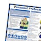 image 4 of Pegdev Personal Protective Equipment A2 Landscape Laminated Health & Safety Poster