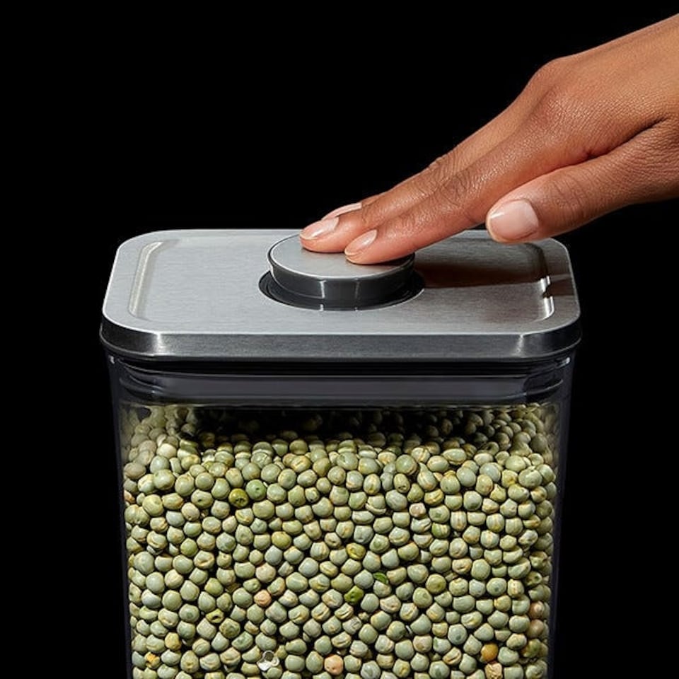 image 1 of OXO Good Grips Steel POP Container Rectangle Medium 2.6L Storage Container