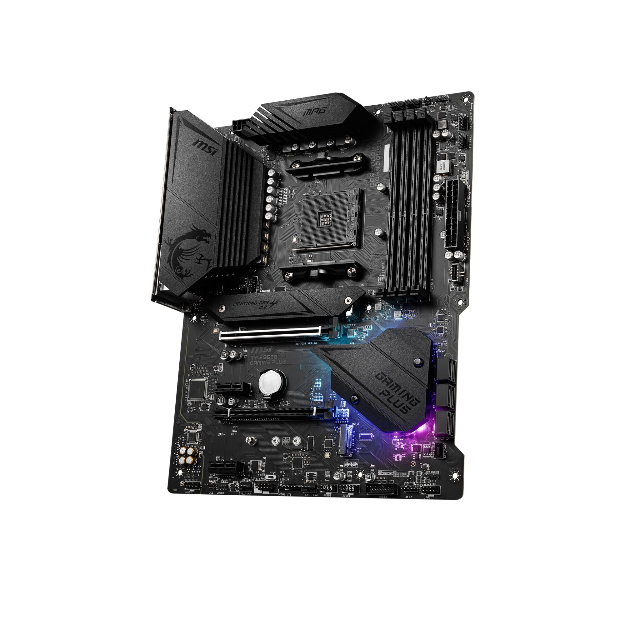 MSI MPG B550 Gaming Plus Socket AM4 ATX AMD B550 - 4719072731885